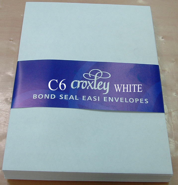 Envelopes C6 White Self Seal - 20